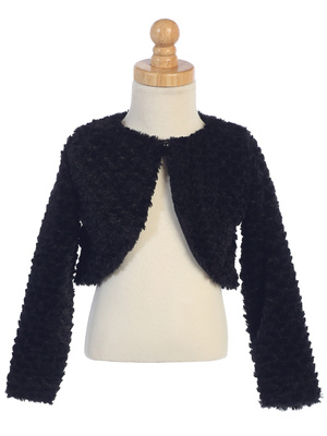 Faux fur bolero