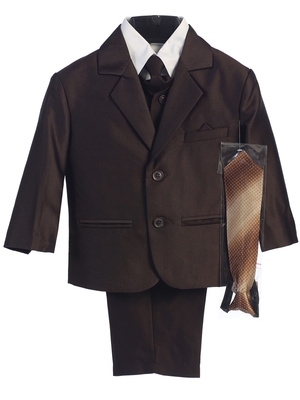Boys 6 piece suit (Herringbone)