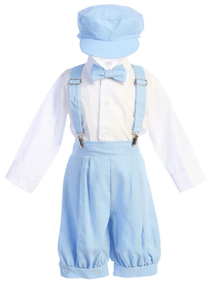 Suspender knicker set with hat (Rayon linen)